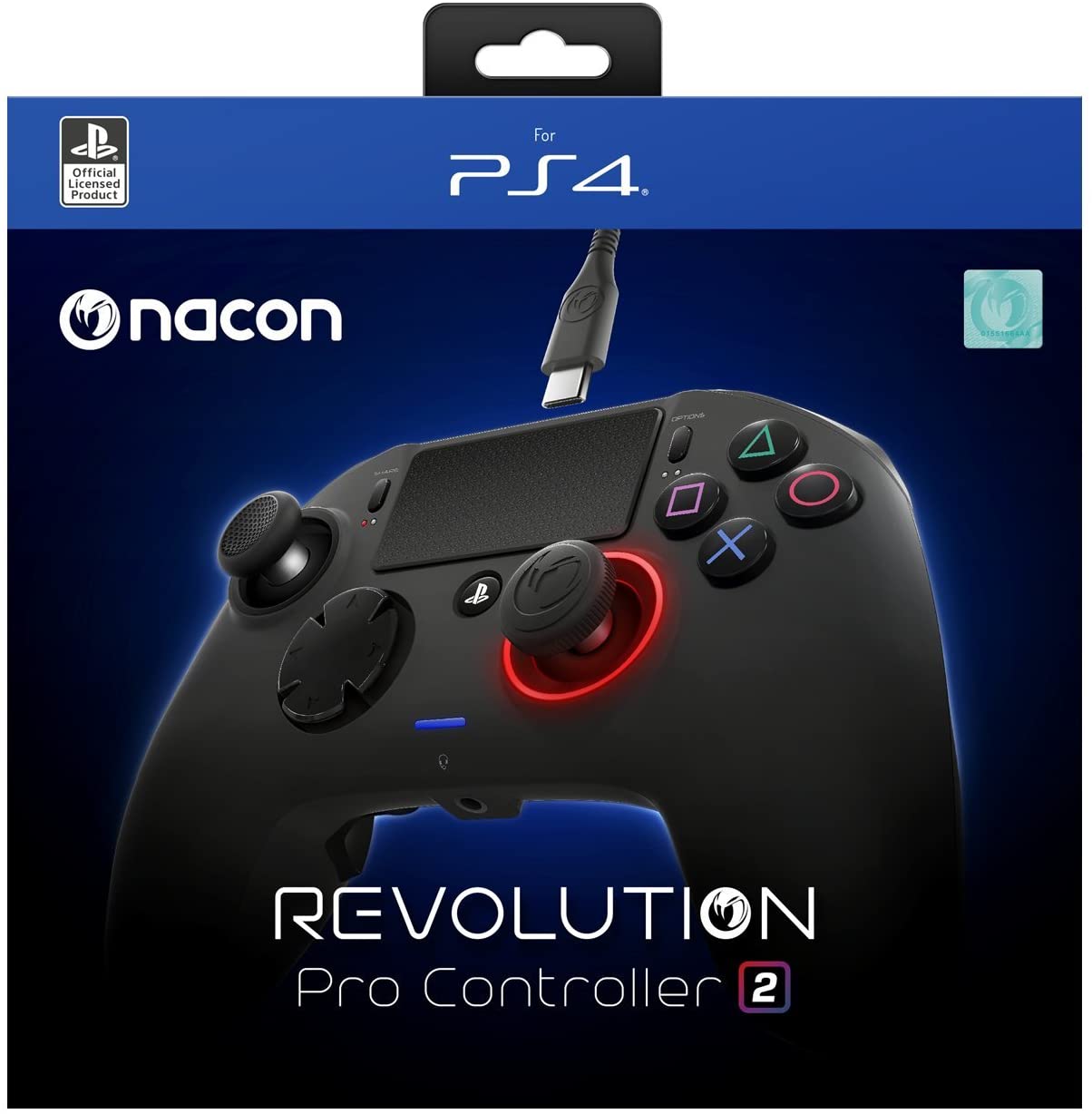 Nacon Revolution Pro 2 Ps4 Controller P4aejssny Black Ebay