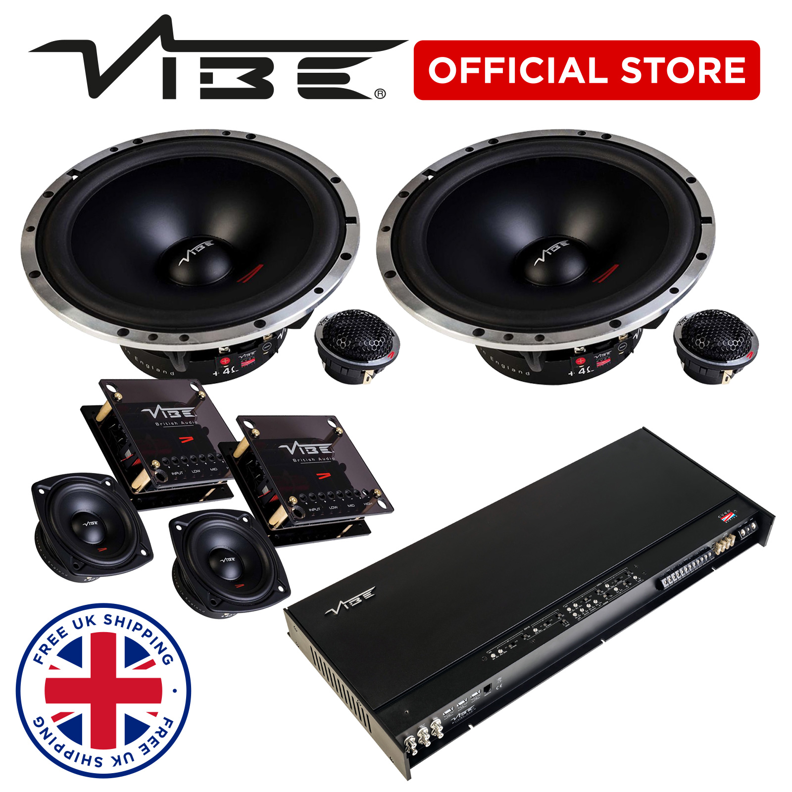 vibe 6.5 component speakers