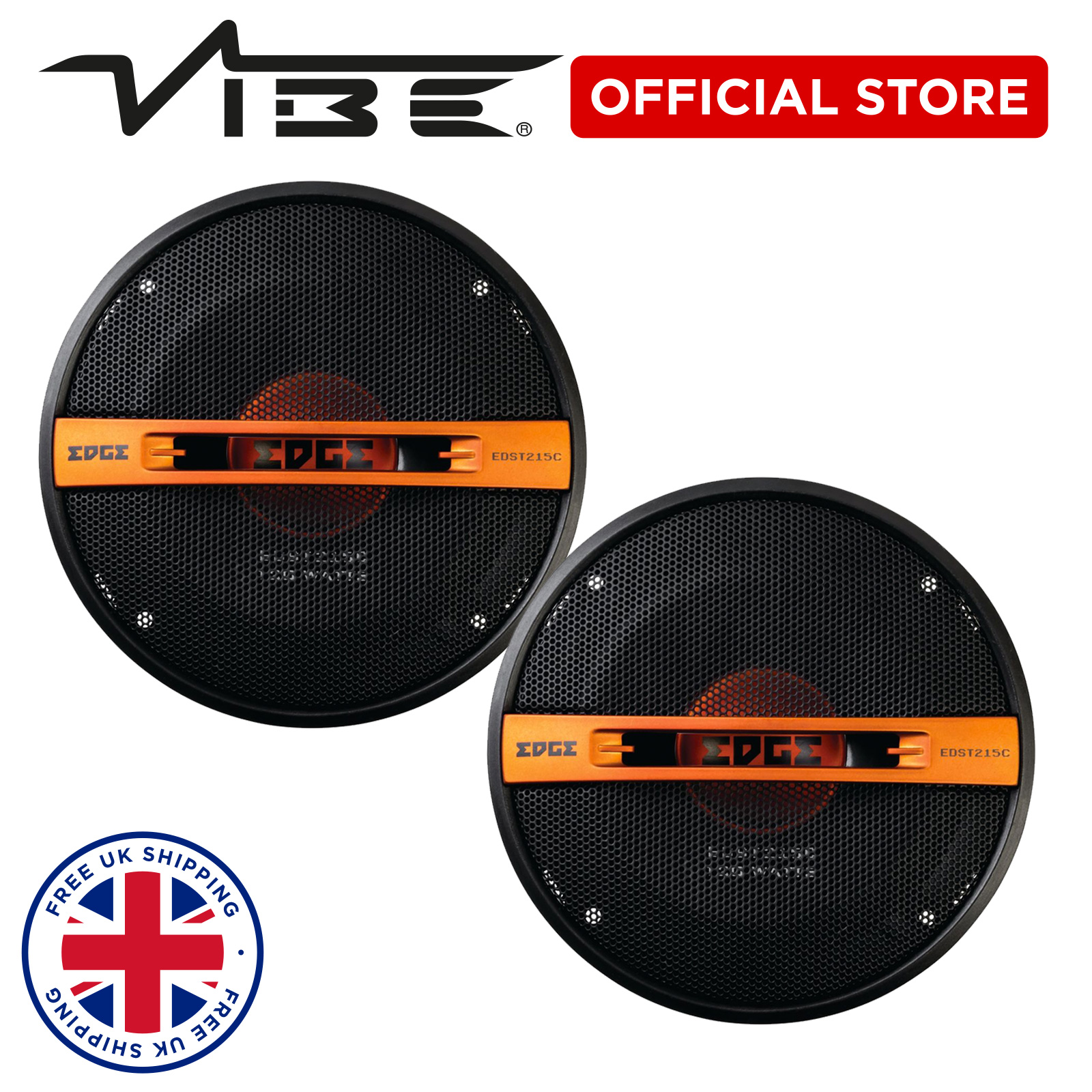 EDGE 5" Car Door Audio Street Series 240W Peak 2 Way Component Speakers