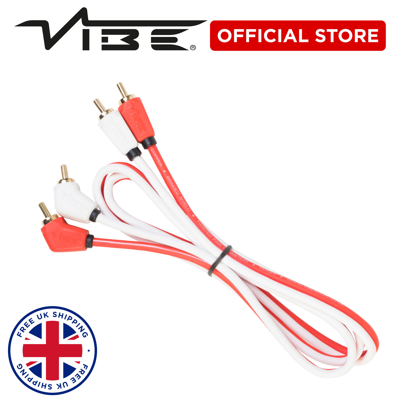 shielded rca cables car audio