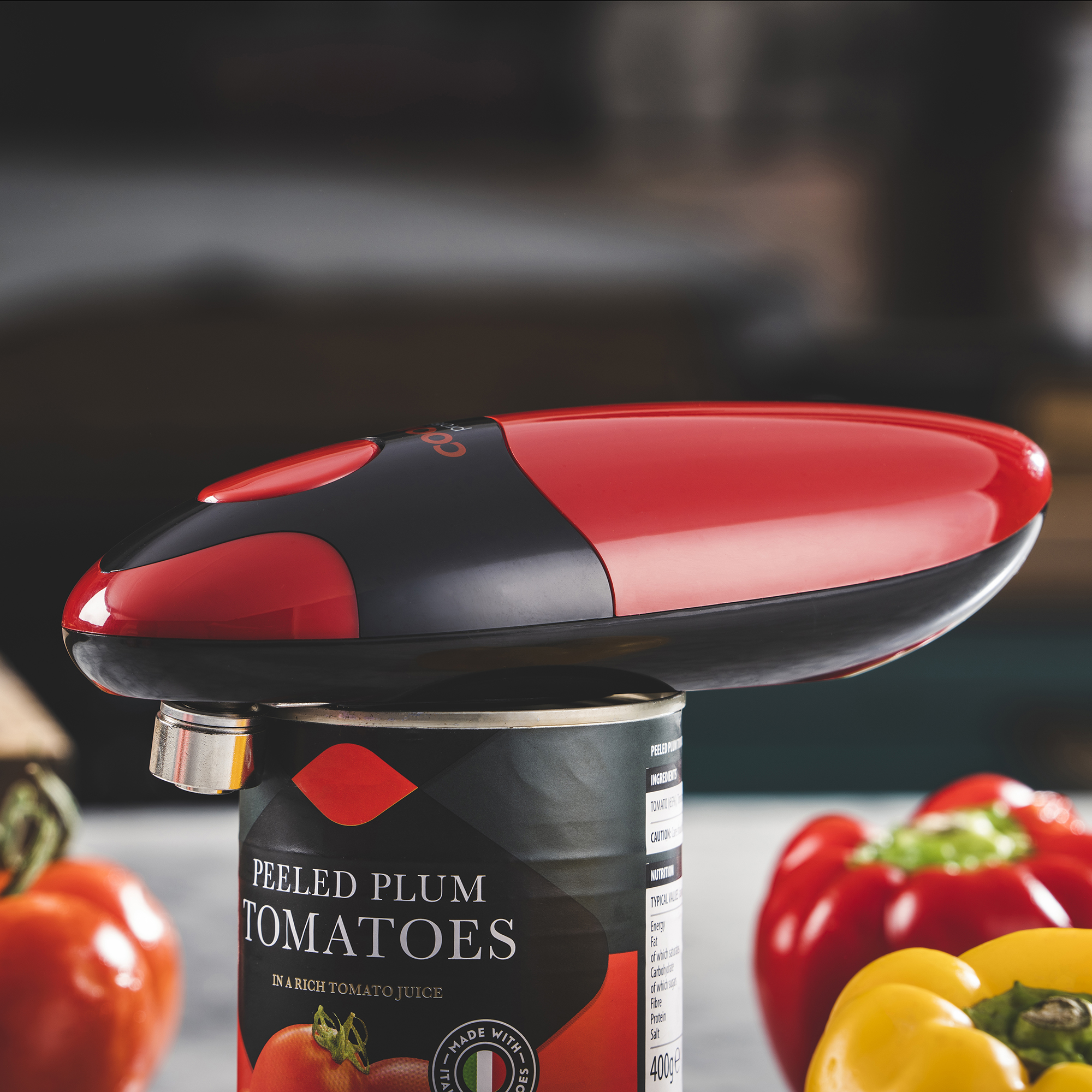 Electric Tin Can Opener Automatic One Touch Battery Operated Cooks  Professional