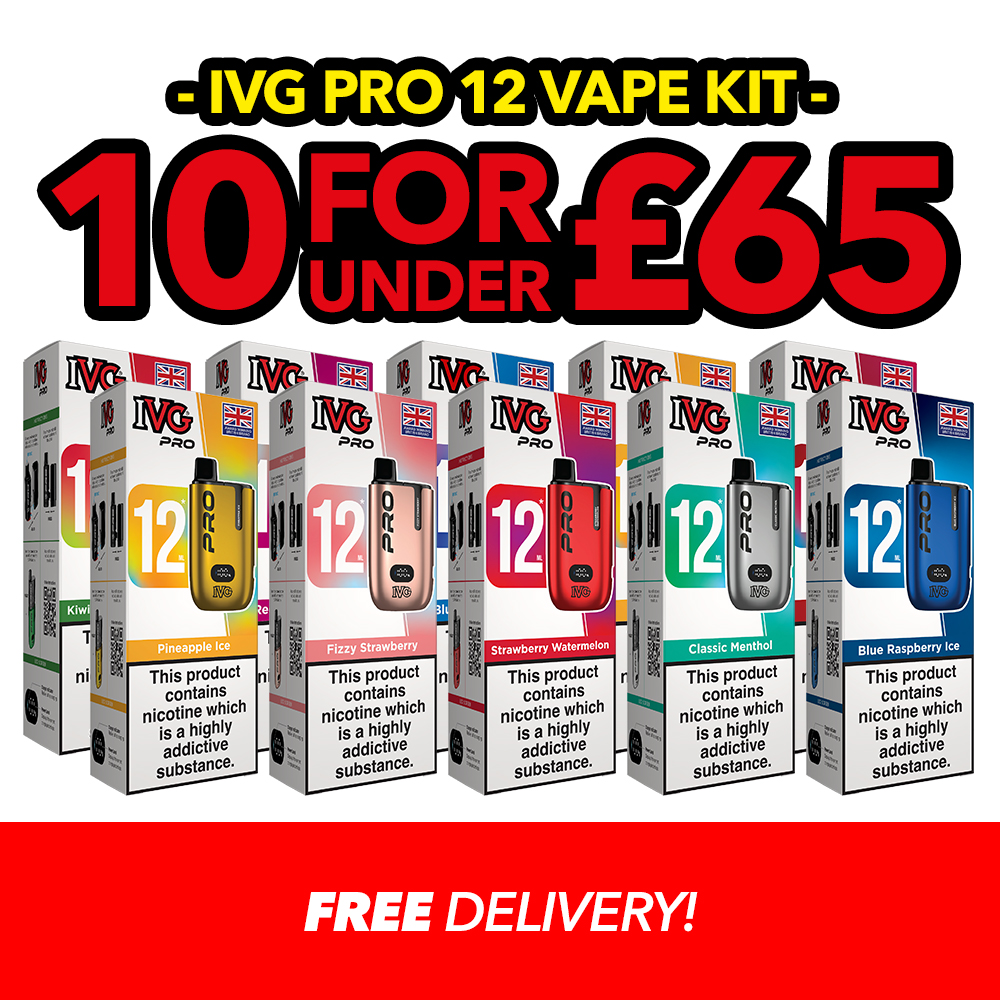 bm6000 lost mary refills IVG Pro 12 Vape Kit | Rechargeable Vape | All Flavours | Vape Kit | E-Cig
