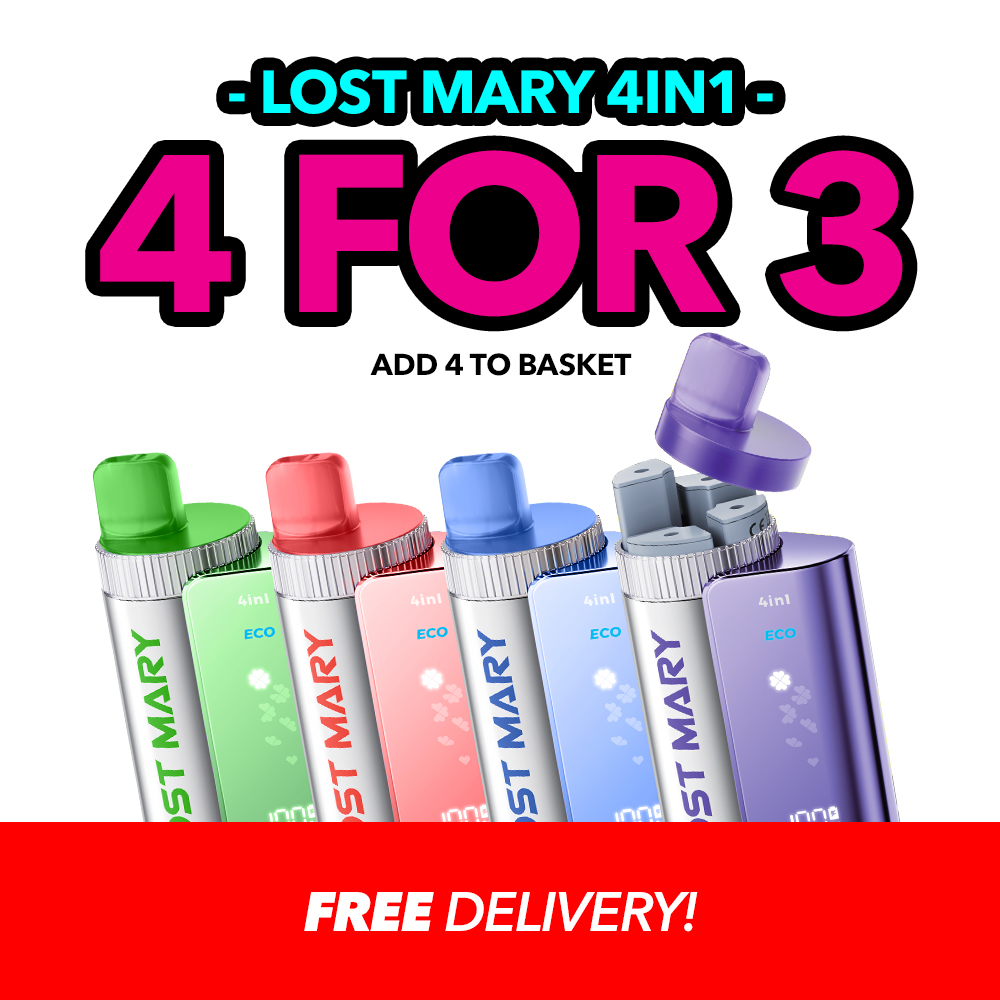Lost Mary 4in1 Pod Kit & Replacement Pods | Rechargeable Vape | E Cigarette | eBay UK Lost Mary 4in1 Pod Kit & Replacement Pods | Rechargeable Vape | E Cigarette | eBay UK