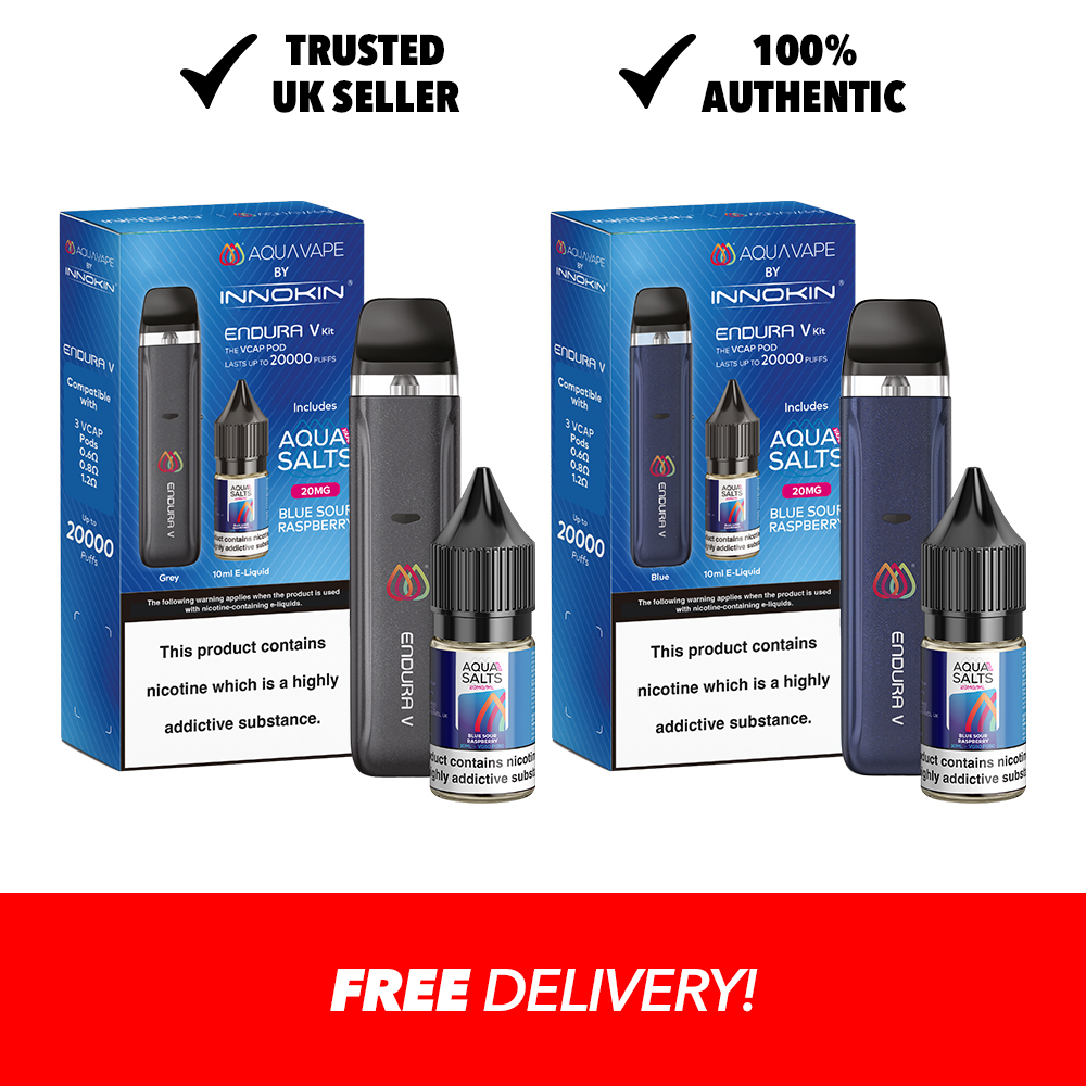 Aqua Vape Innokin Endura V Kit & Aqua Vape Innokin Endura VCap Pods | Vape  Pen | eBay UK