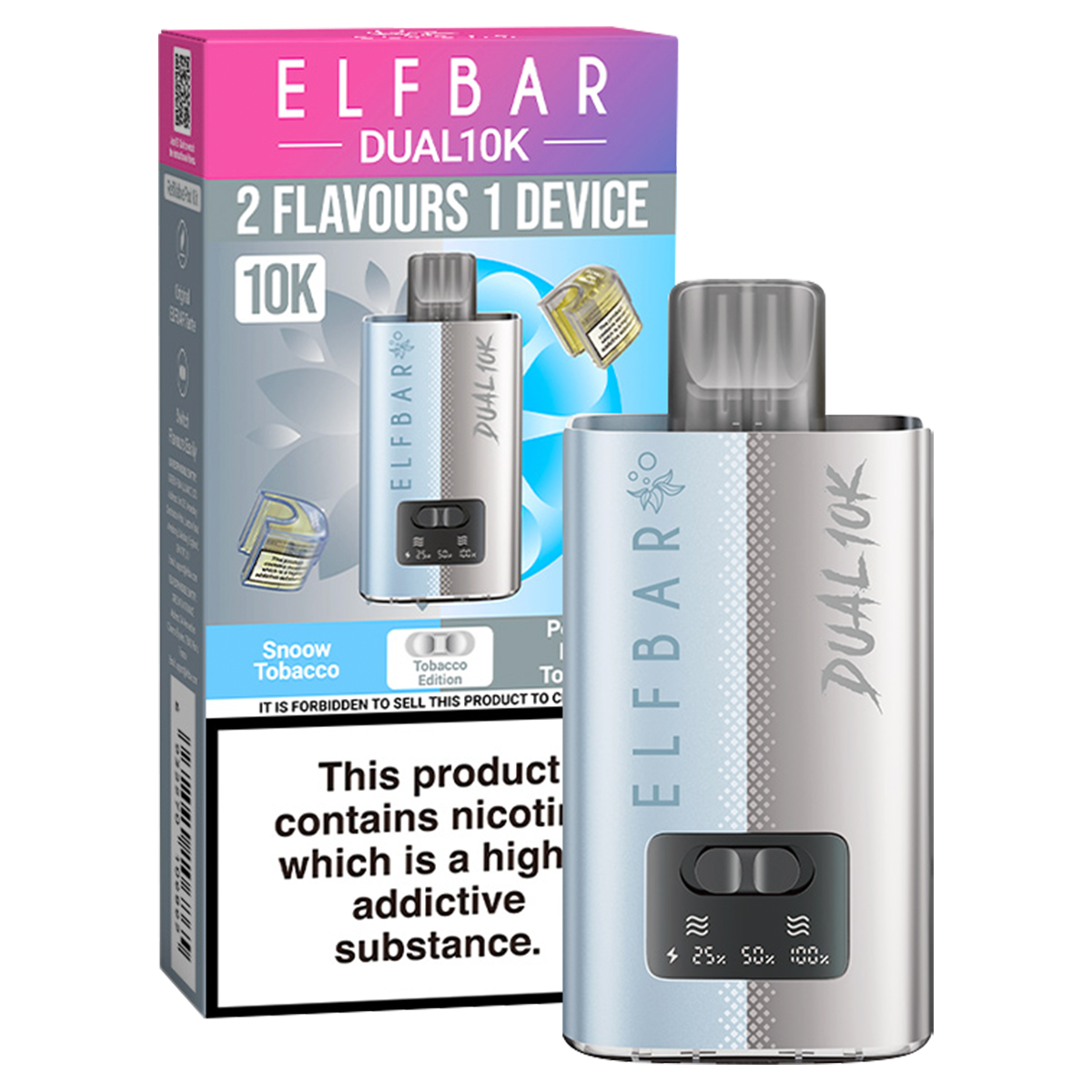 elf bar vape uk Elf Bar Dual 10k Disposable Vape Kit main image 0