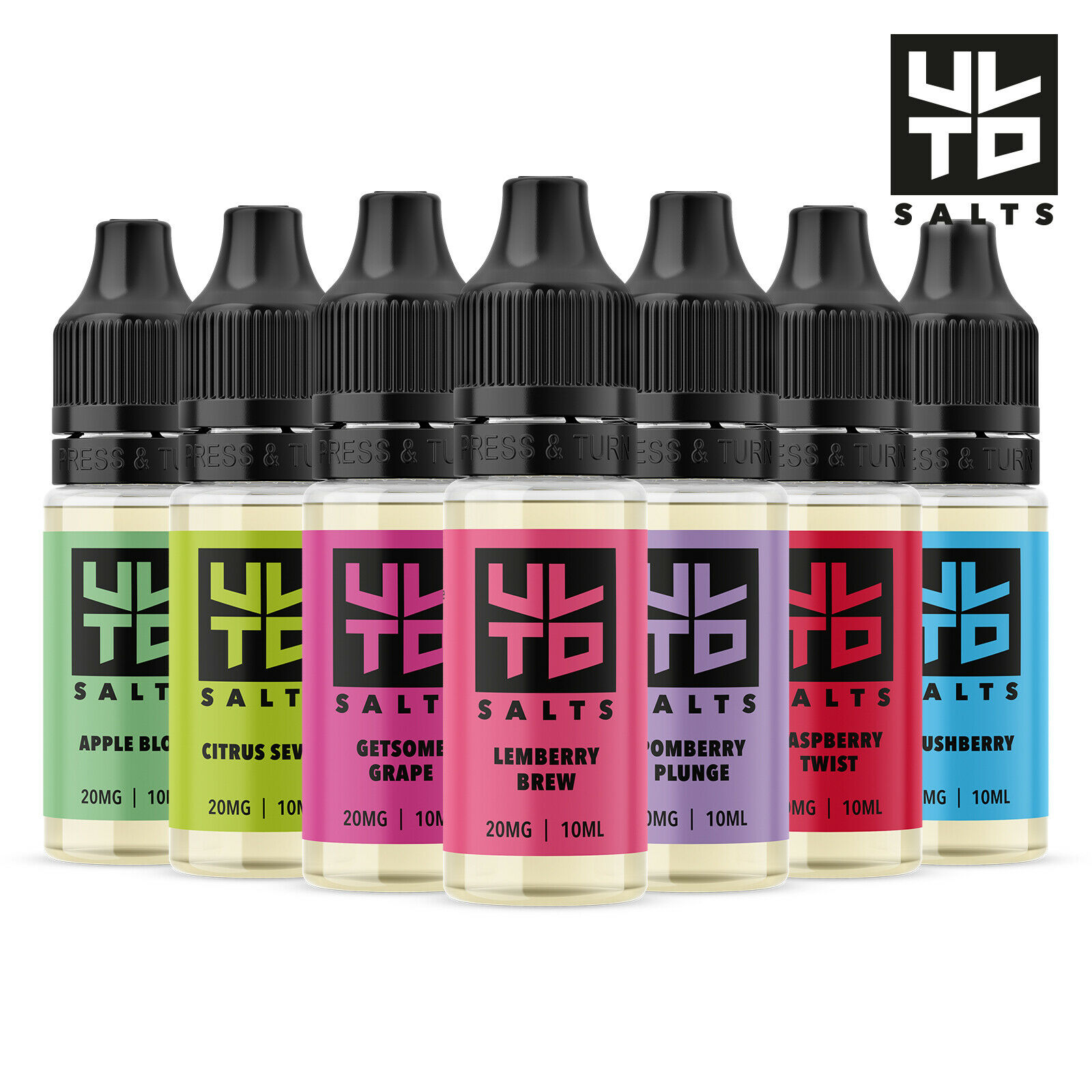 ULTD Nicotine Salts 10ml Vape Liquid 10mg / 20mg E Liquid 50vg