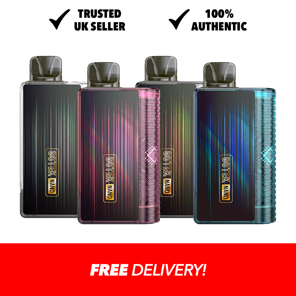 Aspire Gotek Nano Vape Kit & Replacement Pods| Vape Pen | E Cigarette |  E-Cig UK