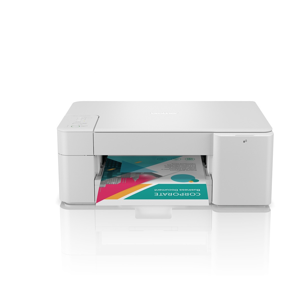 Brother DCP-J1200WE Compact 3-in-1 Mobile Managed Colour Inkjet Printer