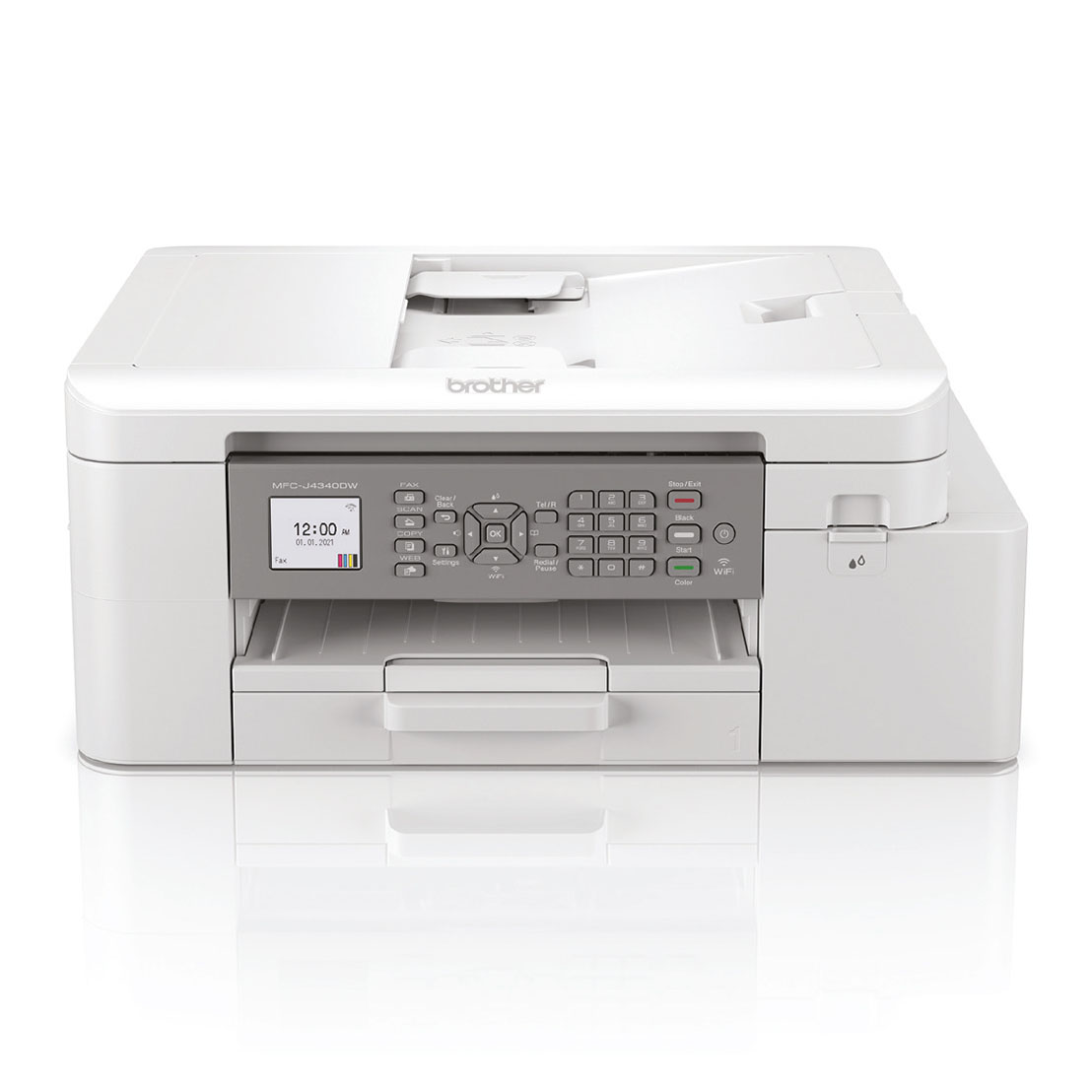 Brother MFC-J4340DW All-in-One Wireless Inkjet Printer with Fax Copy Scan Print