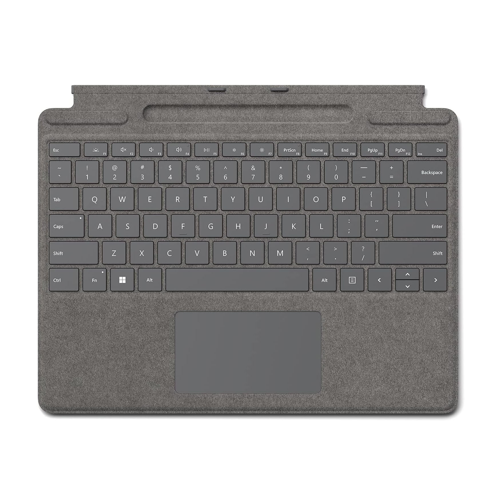 Microsoft Surface Pro Signature Keyboard Type Cover Platinum Grey