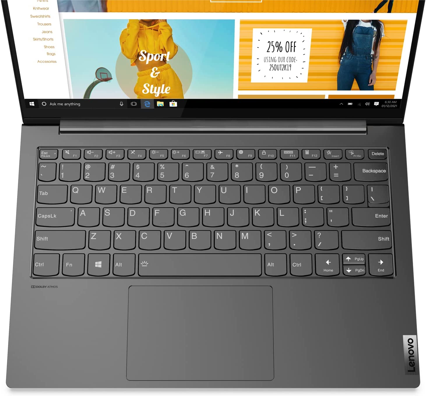 Lenovo Yoga Slim 7 13ACN5 Laptop 13.3