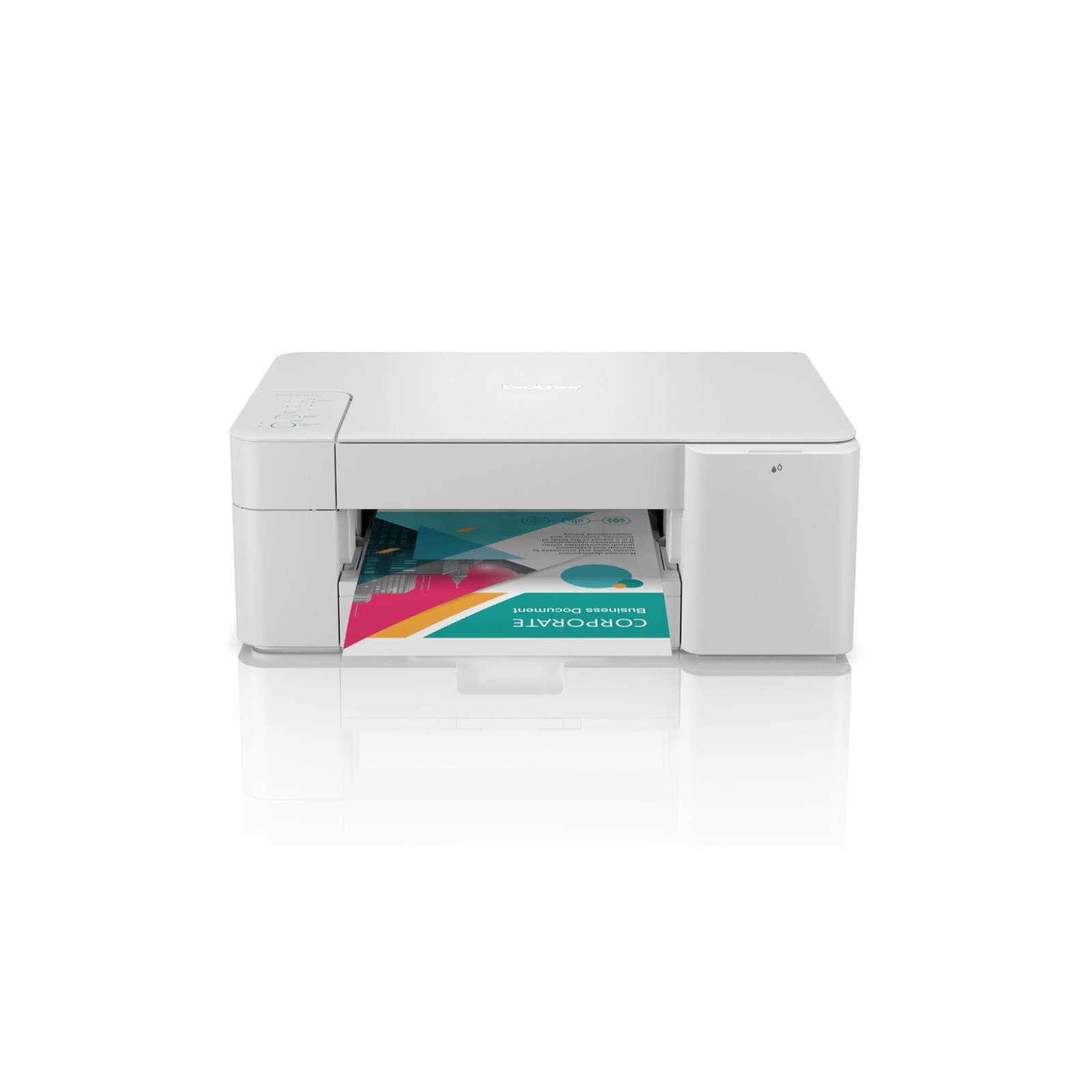 Brother DCP-J1200W 3-in-1 Mobile Managed Colour Inkjet Printer White