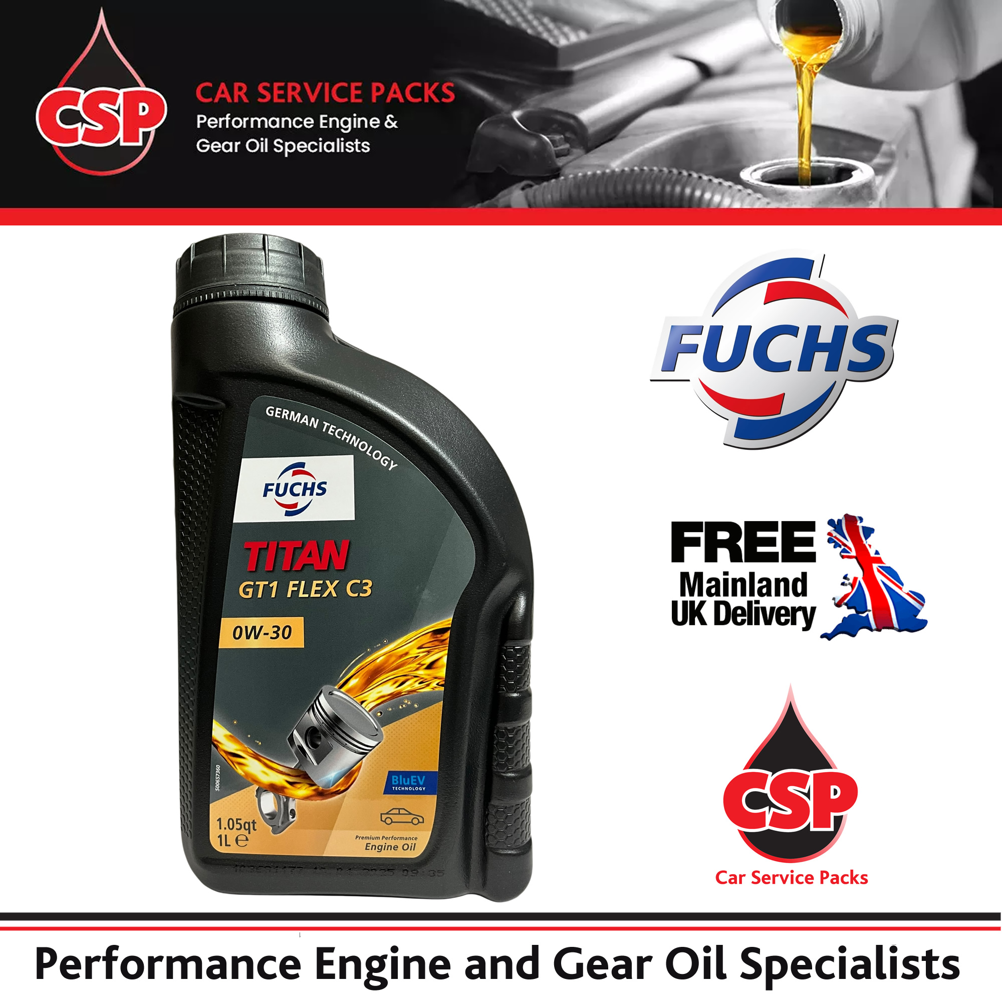 C3 5W30 Review Fuchs Titan GT1 PRO C-3 Motoröl 5W-30 – 10 Liter (2x5L) Für BMW LL-04, VW 507 00, Mercedes 5w30 60 L