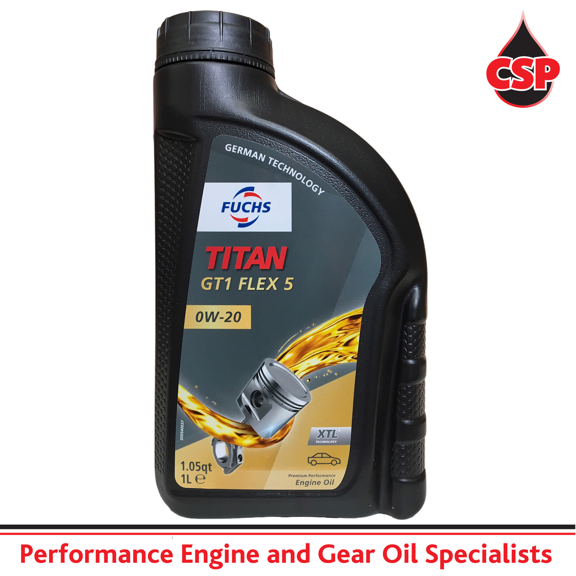 Fuchs TITAN GT1 FLEX 5 0W-20 Engine Oil BMW LL-17 FE+ MB 229.71