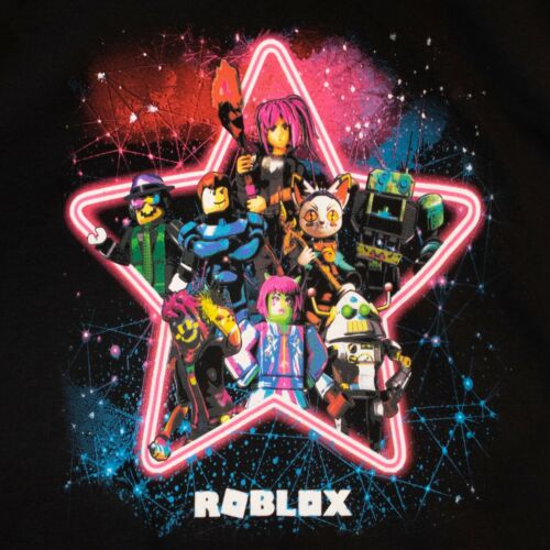 Roblox Characters In Space Kid's Black T-Shirt Short Sleeve Gamer's Tee  (6-7 Years) : : Clothing, Shoes & Accessories