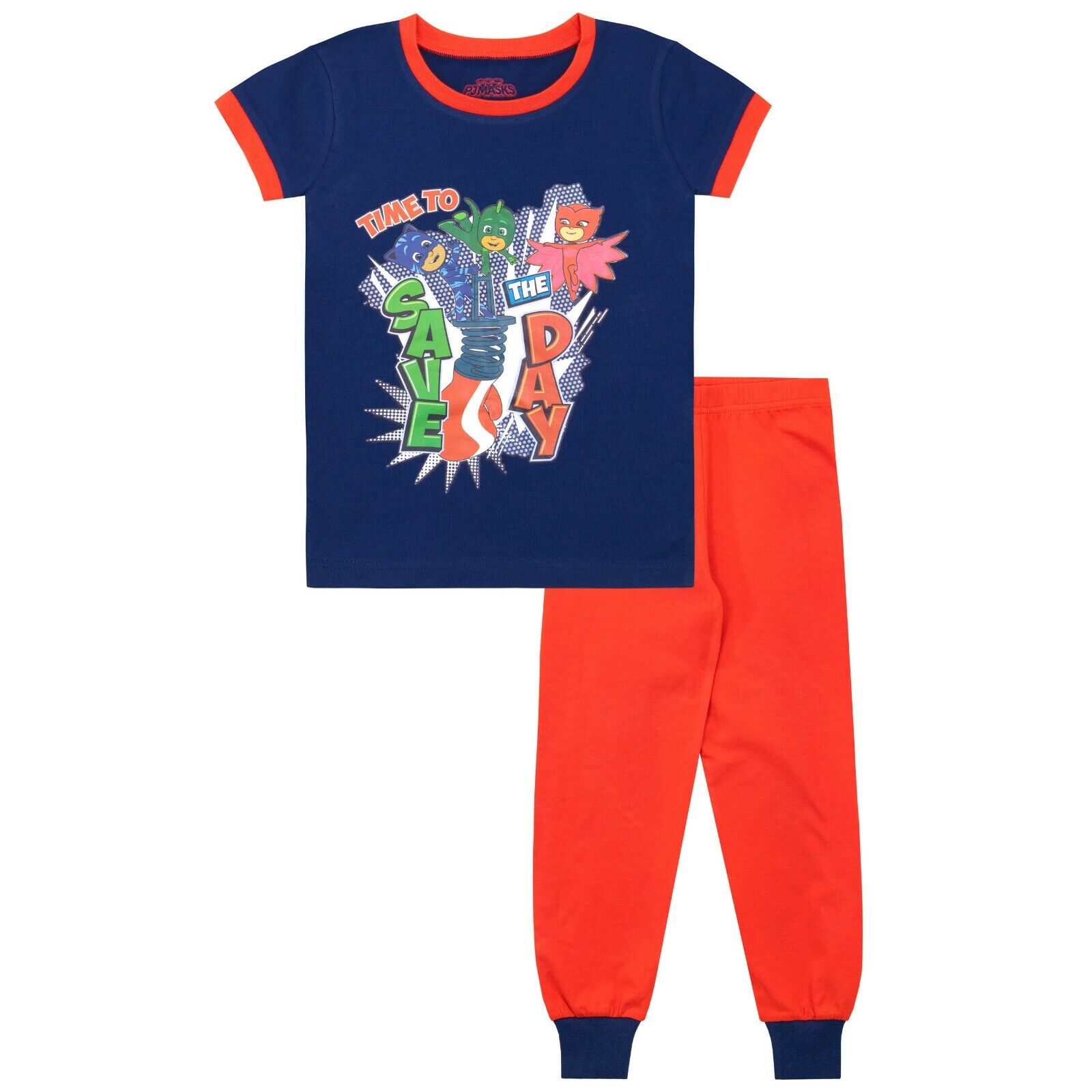 PJ Masks Pyjamas - Pack of 2 | Boys Catboy, Owlette, and Gekko PJs - 2 Pack