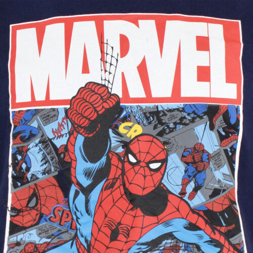 Marvel Pyjama Homme Long avec Poches Pyjama Spiderman Adulte Vêtements de  Nuit Homme Taille M-3XL (Noir, 3XL) : : Mode