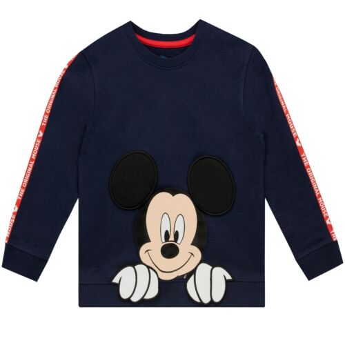 Mickey Mouse Disney Jumper Kids Boys 12 18 24 Months 2 3 4 5 6 7 8 Years Navy