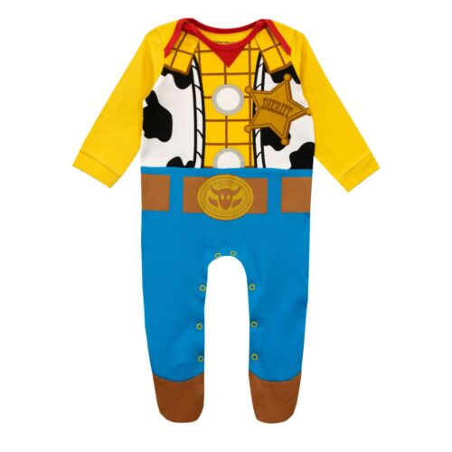 Disney Toy Story Woody Sleepsuit Baby 0-18 Months Baby Grow Cow
