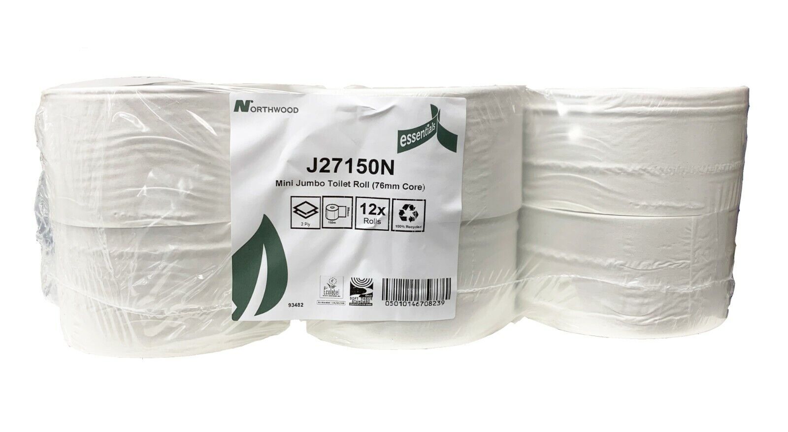 Ini Jubo Toilet Rolls, 2ply Soft Coercial Toilet Rolls Pack Of 12 - View #11