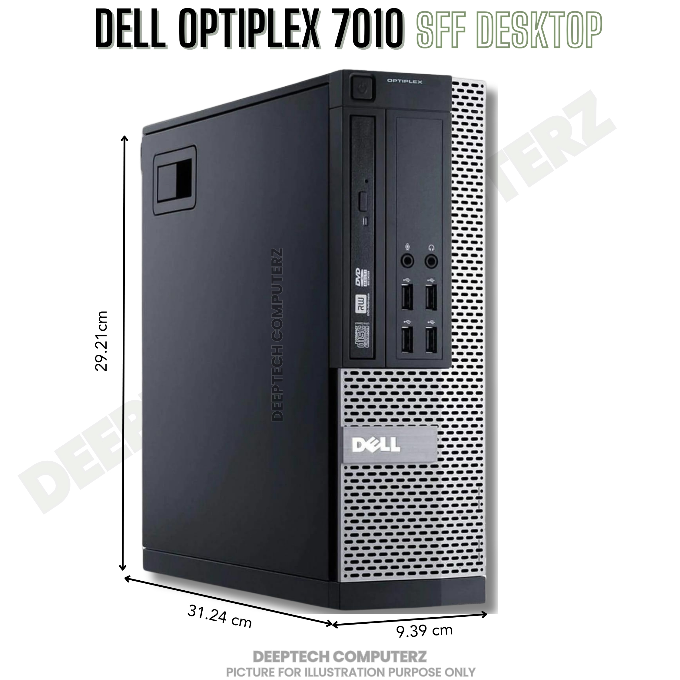 △DELL OptiPlex 7010 SFF△Core i5-3570/4GB/500GB/DVDスーパーマルチ/Win7 Proリカバリ済△ Dell Optiplex 7010 SFF Desktop Computer Intel i5 3.2Ghz 24GB 500HD