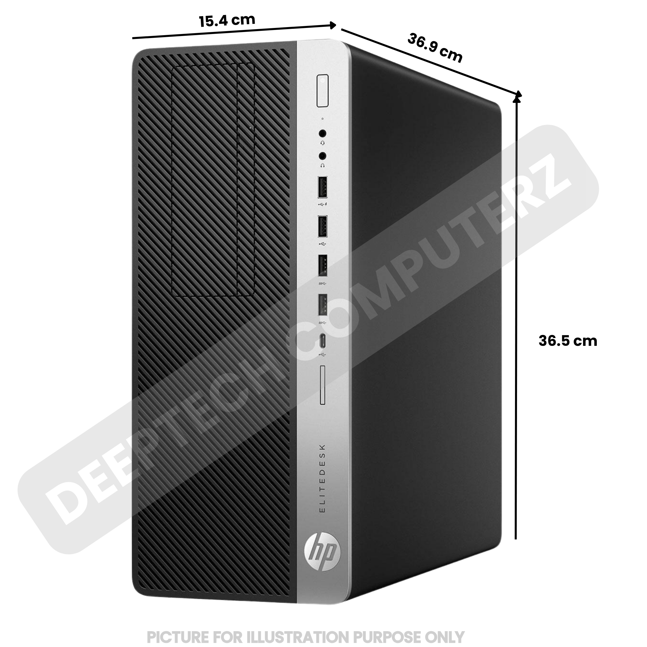 HP EliteDesk 800 G3 Tower Intel i7-6700 32GB RAM 2TB SSD Gaming Wi