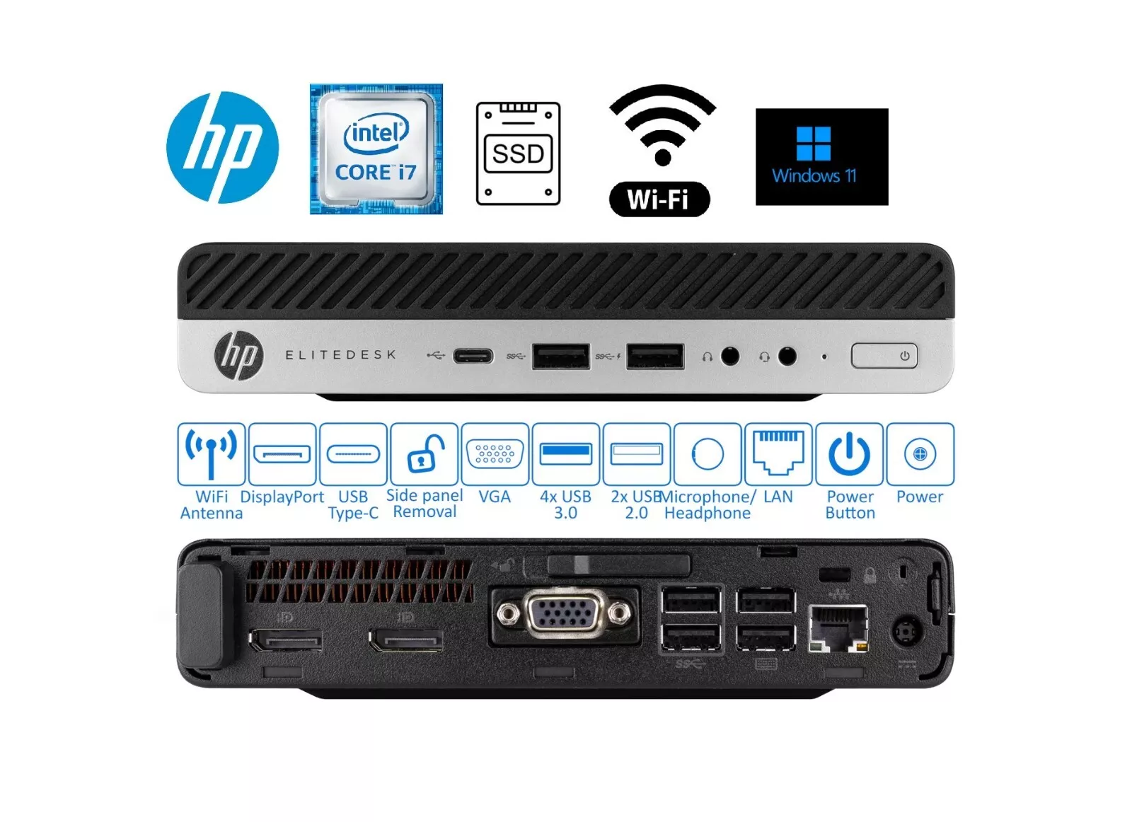ミニPC HP EliteDesk 800 G3 Mini nvme 256 g 61E4jCDu8SL._UF894,1000_QL80_.jpg
